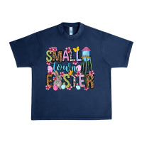 Navy Easter Day Small town Easter Urban Heavy Tee - OliviaCreatesArt