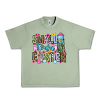 Oil Green Easter Day Small town Easter Urban Heavy Tee - OliviaCreatesArt