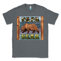 Charcoal Heather papar bear Classic Tee - Artiststas