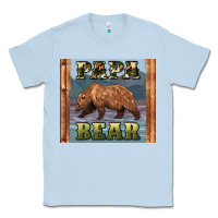 Dusty Blue papar bear Classic Tee - Artiststas