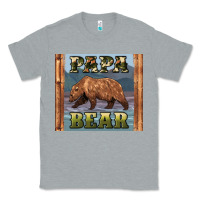Heather Grey papar bear Classic Tee - Artiststas