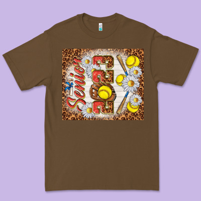 Senior 2023 Softball Premium Tee Designed By Tumblerdesignbyshophia