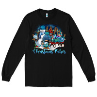 Black christmas vibes Long Sleeve Tee - FaDigitalArtStudio