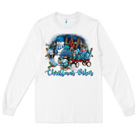 White christmas vibes Long Sleeve Tee - FaDigitalArtStudio