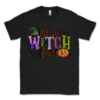 Black resting witch face Classic Tee - CowGirlArtShop