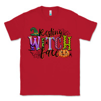 Red resting witch face Classic Tee - CowGirlArtShop