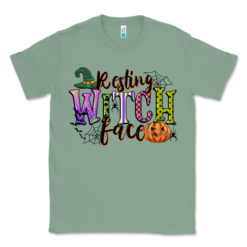 Resting Witch Face Classic Tee by CowGirlArtShop | Teevron