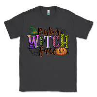 Smoke resting witch face Classic Tee - CowGirlArtShop