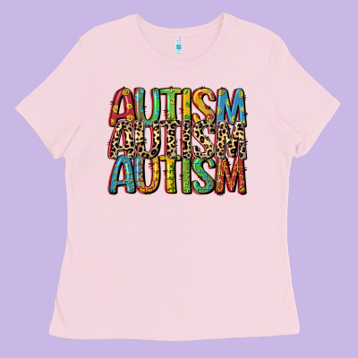 Western Autism Ladies Tee Designed By Cowgirlartshop