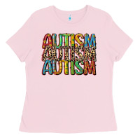 Bubblegum Pink western autism Ladies Tee - CowGirlArtShop