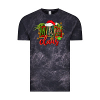 Cloud Black christmas maw claus Vintage Tee - FaDigitalArtStudio