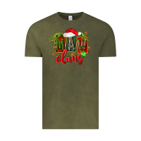 Vintage Olive christmas maw claus Vintage Tee - FaDigitalArtStudio