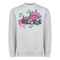 Heather Grey birthday princess Heavyweight Sweatshirt - AdoDesignShop