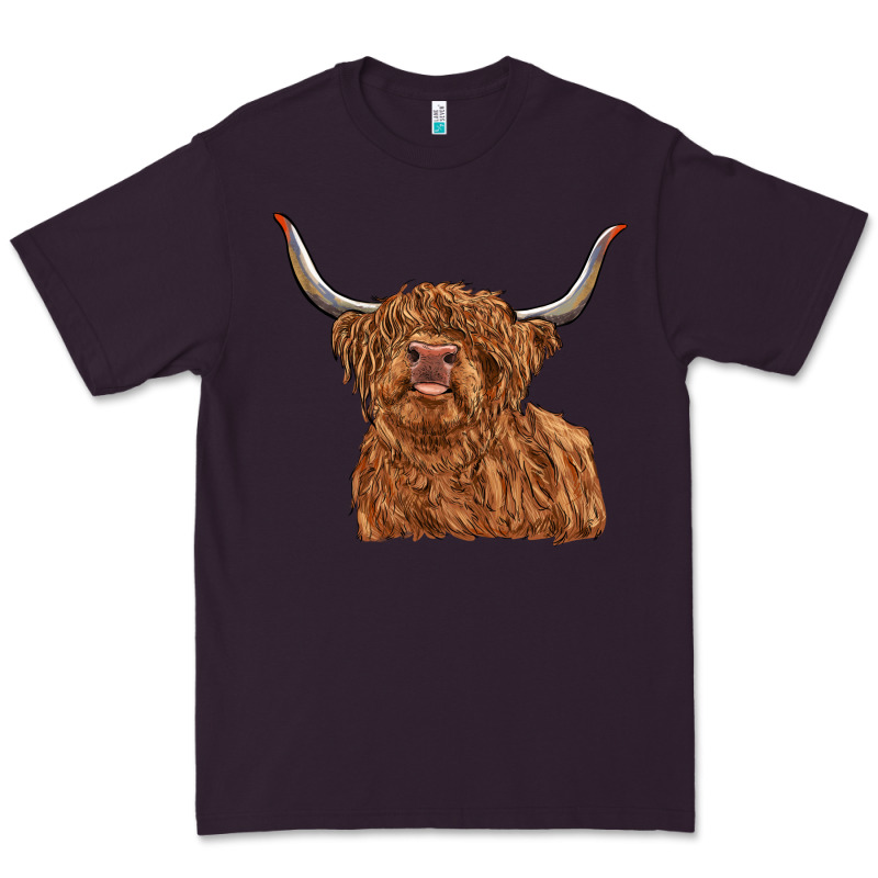 Highland Cow Premium Tee by RanaPortraitStore | Teevron