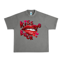 Tornado Kiss me back Valentine's Day Urban Heavy Tee - FaDigitalArtStudio
