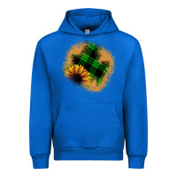 Cobalt sunflower christmas patch Urban Hoodie - JahusDesignShop