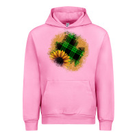 Fuchsia Pink sunflower christmas patch Urban Hoodie - JahusDesignShop