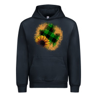 Navy sunflower christmas patch Urban Hoodie - JahusDesignShop