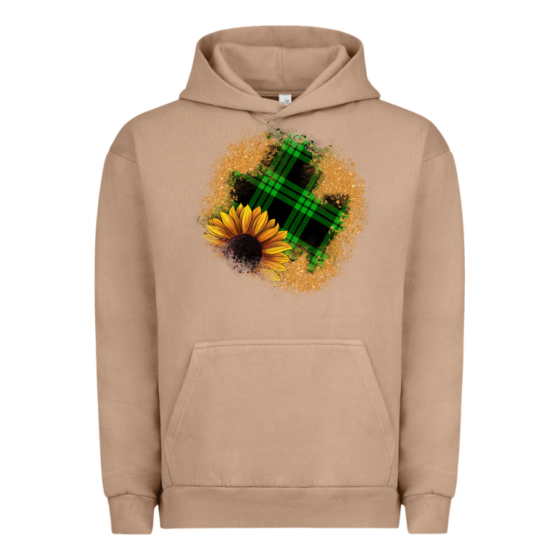 Sunflower Christmas Patch Urban Hoodie by JahusDesignShop | Teevron