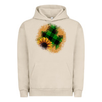 Pigment French Oak sunflower christmas patch Urban Hoodie - JahusDesignShop