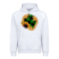White sunflower christmas patch Urban Hoodie - JahusDesignShop
