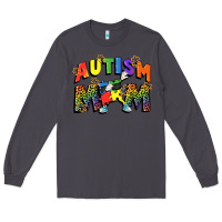 Smoke Autism mom Long Sleeve Tee - FaDigitalArtStudio