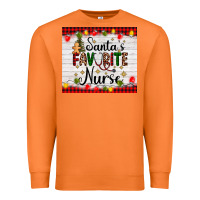 Carrot santa's favorite nurse Premium Sweatshirt - AdoDesignShop