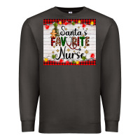 Smoke santa's favorite nurse Premium Sweatshirt - AdoDesignShop