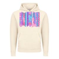 Vintage Artic Pink Easter Brushstrokes Vintage Hoodie - BundleAndBundleShop