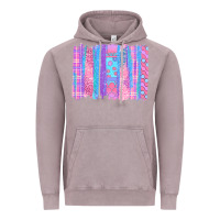 Vintage Zinc Pink Easter Brushstrokes Vintage Hoodie - BundleAndBundleShop