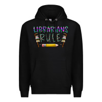 Black librarians rule Premium Hoodie - CowhideDigitalArt