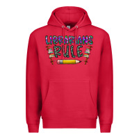 Cardinal librarians rule Premium Hoodie - CowhideDigitalArt