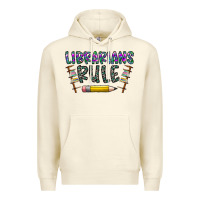 Sandshell librarians rule Premium Hoodie - CowhideDigitalArt