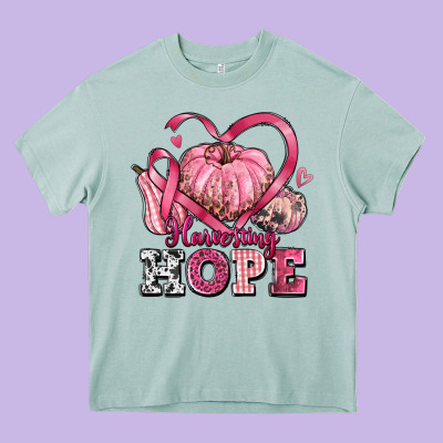 Harvesting Hope Heavy Core Tee Designed By Texasbilliewilder