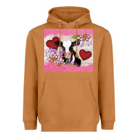Meerkat lotus heart cow valentine Heavyweight Hoodie - AdoDesignShop