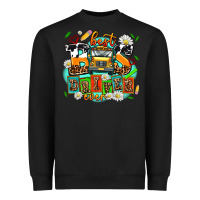 Black best bus driver ever Heavyweight Sweatshirt - AdoDesignShop