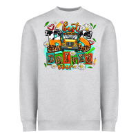 Heather Grey best bus driver ever Heavyweight Sweatshirt - AdoDesignShop