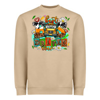 Mushroom best bus driver ever Heavyweight Sweatshirt - AdoDesignShop