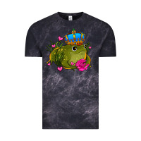 Cloud Black valentines day frog prince olivia Vintage Tee - OliviaCreatesArt