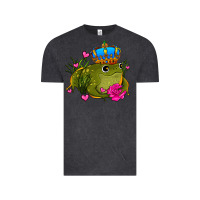 Vintage Black valentines day frog prince olivia Vintage Tee - OliviaCreatesArt