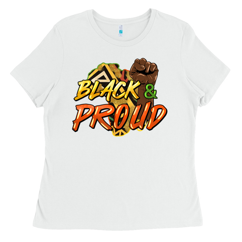 Black And Proud Ladies Tee by HowdyJamesFarm | Teevron
