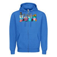 Race Day Coffe Cup Zipper Hoodie | Teevron