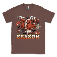 Chestnut tis the season football halloween Classic Tee - CowGirlArtShop