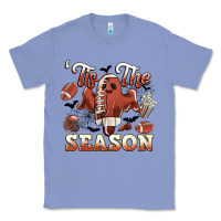 Colony Blue tis the season football halloween Classic Tee - CowGirlArtShop