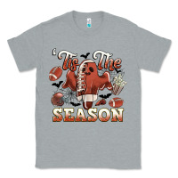 Heather Grey tis the season football halloween Classic Tee - CowGirlArtShop