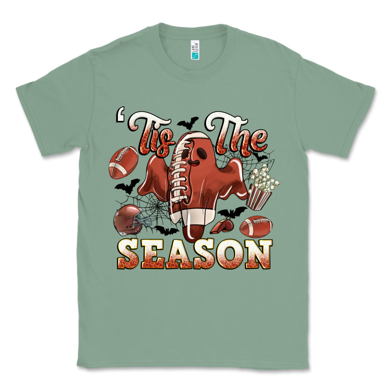 Tis The Season Football Halloween Classic Tee by CowGirlArtShop | Teevron
