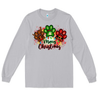 Moon Dust merry christmas paws Long Sleeve Tee - FaDigitalArtStudio