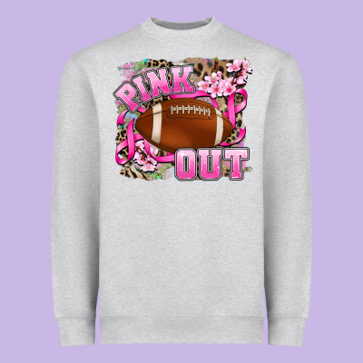 Pink Out Heavyweight Sweatshirt Designed By Adodesignshop