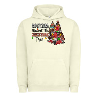 Pigment Pistachio rocking around the christmas tree Urban Hoodie - JahusDesignShop
