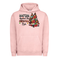 Pigment Salmon rocking around the christmas tree Urban Hoodie - JahusDesignShop